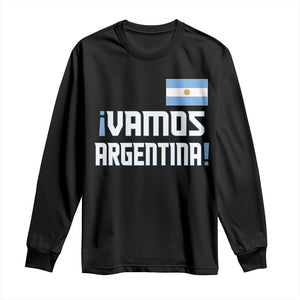 Vamos Argentina Long Sleeve Shirt Sol De May Argentinian Flag National Pride TS11 Black Print Your Wear