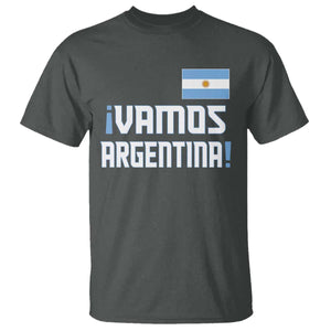 Vamos Argentina T Shirt Sol De May Argentinian Flag National Pride TS11 Dark Heather Print Your Wear