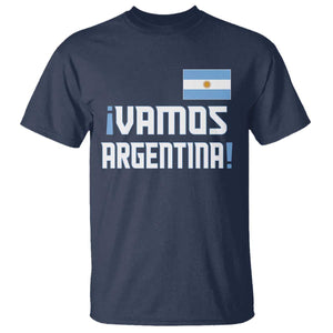 Vamos Argentina T Shirt Sol De May Argentinian Flag National Pride TS11 Navy Print Your Wear
