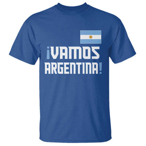 Vamos Argentina T Shirt Sol De May Argentinian Flag National Pride TS11 Royal Blue Print Your Wear