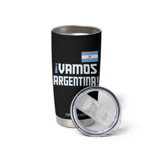Vamos Argentina Tumbler Cup Sol De May Argentinian Flag National Pride TS11 Print Your Wear