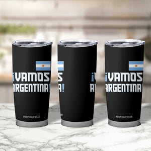 Vamos Argentina Tumbler Cup Sol De May Argentinian Flag National Pride TS11 Print Your Wear