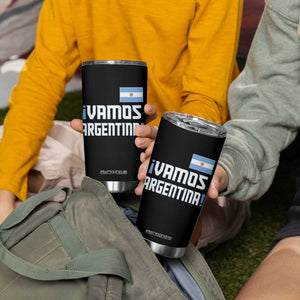 Vamos Argentina Tumbler Cup Sol De May Argentinian Flag National Pride TS11 Print Your Wear