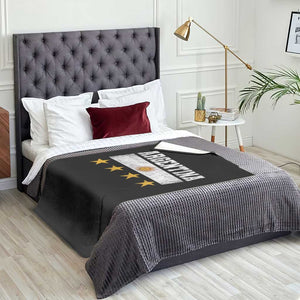 Argentina Champions 2026 4th Star Throw Blanket Vintage Sol De May and Stripes TS11 Print Your Wear
