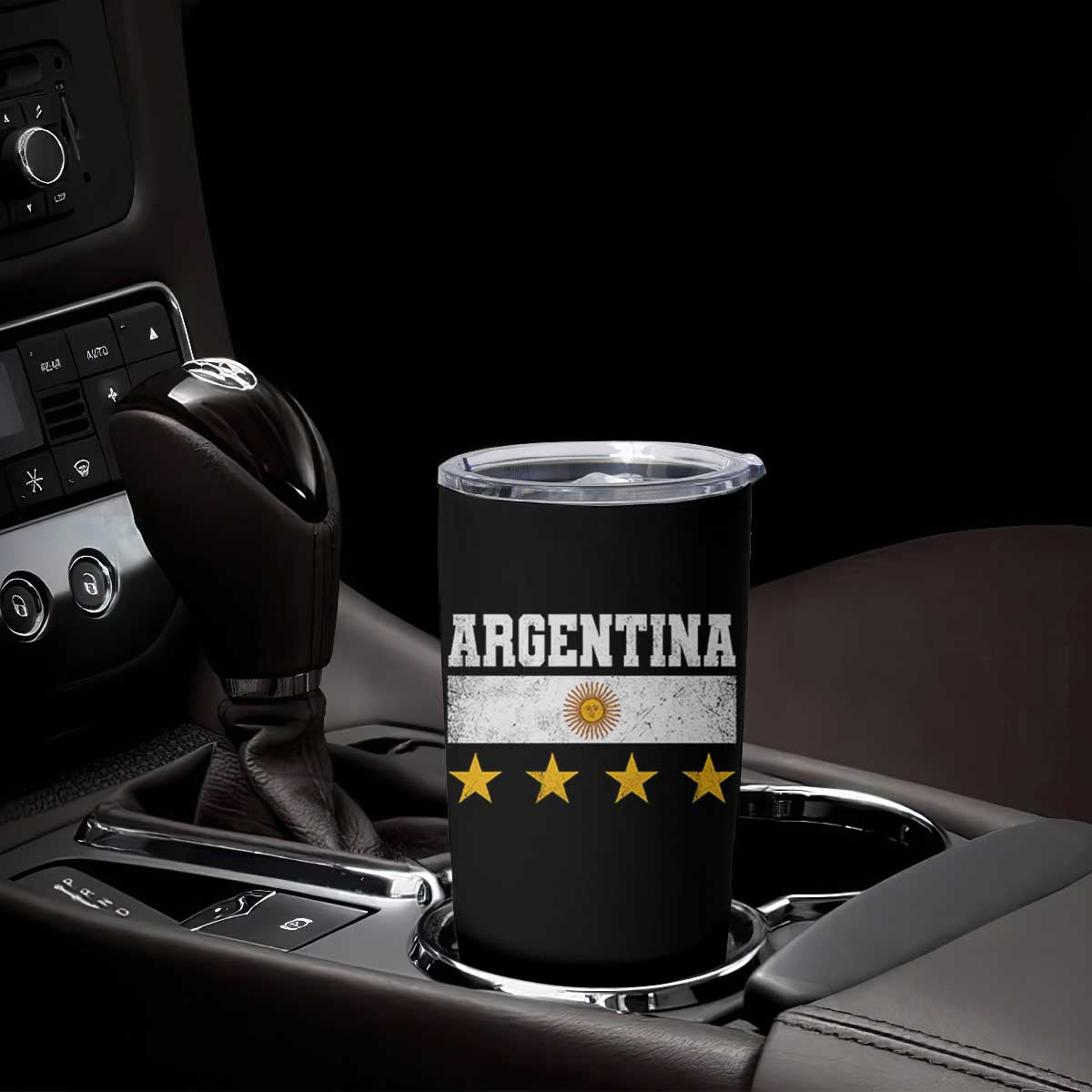 Argentina Champions 2026 4th Star Tumbler Cup Vintage Sol De May and Stripes TS11 Print Your Wear
