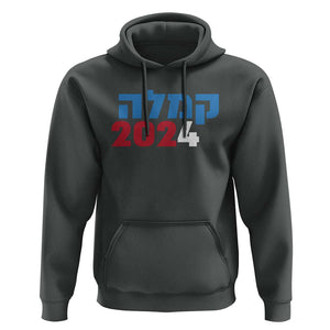 Funny Kamala 2024 Hoodie Hebrew Political Campaign Jewish Mamala For Kamala TS11 Dark Heather Print Your Wear