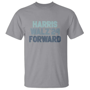 Harris Walz'24 T Shirt Forward Kamala Tim American Presidential Election TS11 Sport Gray Print Your Wear