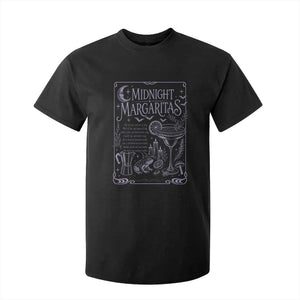 Midnight Margaritas Witch Halloween Cocktail T Shirt For Kid Funny Magic Tequila Lover