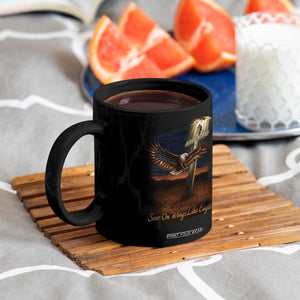 Soar On Wings Like Eagles Christian Faith Coffee Mug Isaiah 40:31 Bible Verse TS11 Print Your Wear