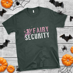 Halloween Dad Mom T Shirt Fairy Security Vintage Fairy Girl Mushroom Star TS11 Dark Forest Green Print Your Wear