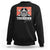 Funny American Football Sweatshirt Touchdown Season Cowboy Skull Football Player Helmet TS11 Black Print Your Wear