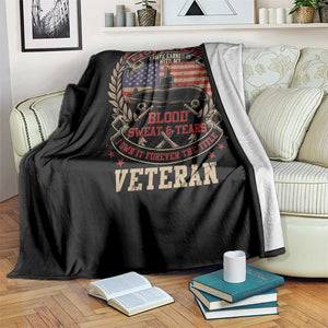 Submarine Veteran Throw Blanket It Cannot Be Inherited Nor Can It Be Purchased I Have Earned It TS11 Print Your Wear