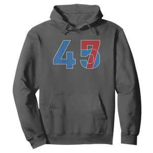 Trump Won 45 47 Hoodie The 47th US President 2024 USA Election TS11 Dark Heather Print Your Wear