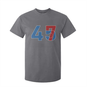 Trump Won 45 47 T Shirt For Kid The 47th US President 2024 USA Election TS11 Charcoal Print Your Wear