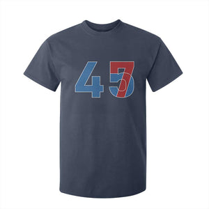 Trump Won 45 47 T Shirt For Kid The 47th US President 2024 USA Election TS11 Navy Print Your Wear