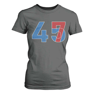 Trump Won 45 47 T Shirt For Women The 47th US President 2024 USA Election TS11 Dark Heather Print Your Wear