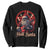 Funny Christmas Hail Santa Sweatshirt Sleigher Heavy Metal Xmas TS11 Black Print Your Wear