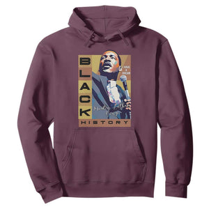 I Have A Dream Martin Luther King MLK Quote Hoodie Black History Month TS11 Maroon Print Your Wear