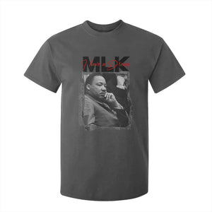 MLK I Have A Dream T Shirt For Kid Dr Martin Luther King Jr Black History Month TS11 Dark Heather Print Your Wear