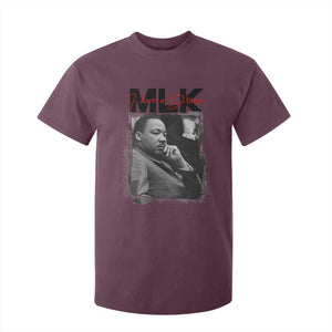 MLK I Have A Dream T Shirt For Kid Dr Martin Luther King Jr Black History Month TS11 Maroon Print Your Wear