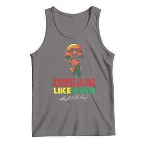 Dream Like King Martin Luther King Tank Top MLK Black History Month TS11 Deep Heather Print Your Wear