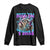 Funny Rizz Em With The Tism Long Sleeve Shirt Meme Autistic Racoon TS11 Black Print Your Wear