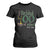 Personalized 100TH Day Of School Football T Shirt For Women Custom Text I Tackled 100 Days Of School TS11 Black Print Your Wear