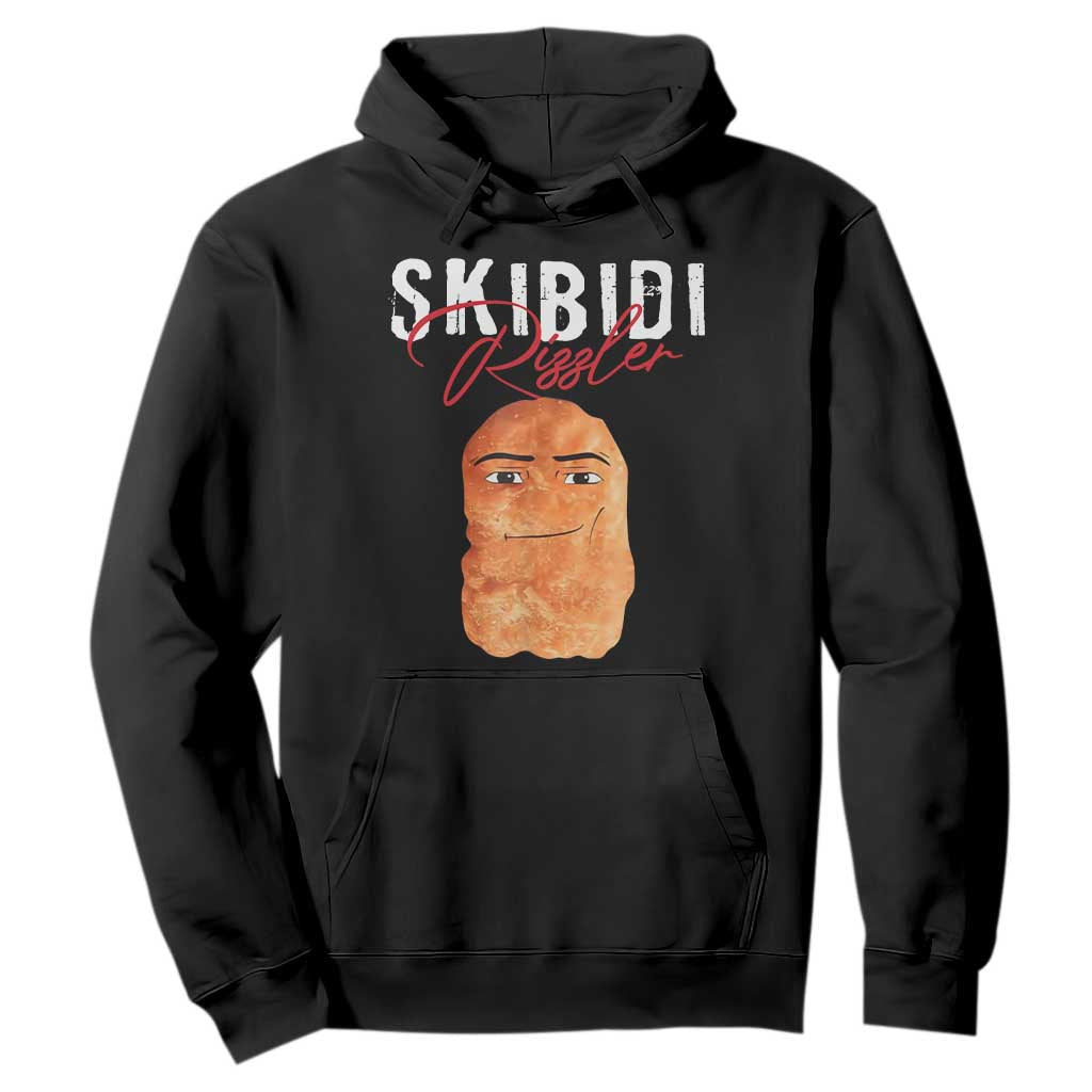 Funny Skibidi Toilet Rizzler Hoodie Brainrot Memes Rizz TS11 Black Print Your Wear