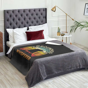 Funny Groundhog Whisperer Throw Blanket Retro Vintage Woodchuck Lover TS11 Print Your Wear