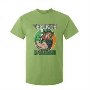 Funny The Irish We Don't Always Win But We Always Fight T Shirt For Kid TS11 Lime Print Your Wear