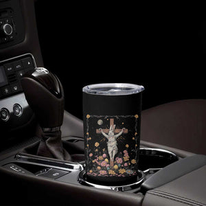 Christian Religious Easter Day Bunny Floral Christ Jesus Tumbler Cup TS11 Print Your Wear