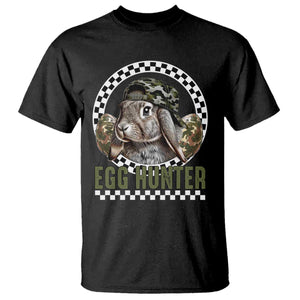 Funny Easter Day Egg Hunter T Shirt Bunny Hunting Camo Egg TS11 Black Print Your Wear