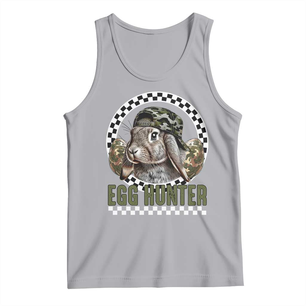 Funny Easter Day Egg Hunter Tank Top Bunny Hunting Camo Egg TS11 Athletic Heather Print Your Wear