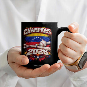 Venezuela Champions 2026 Baseball Lover Venezuelan Flag Coffee Mug TS11 Print Your Wear