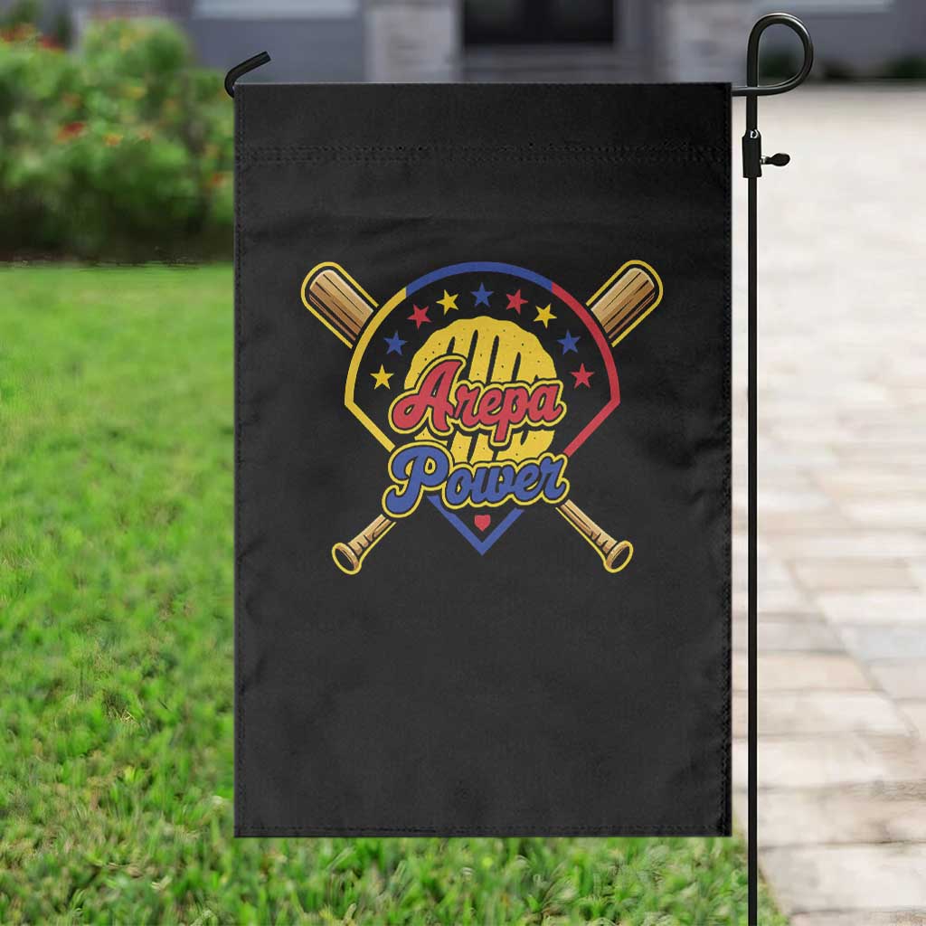 Arepa Power Venezuela Baseball Lover Garden Flag Venezuelan Pride TS11 Print Your Wear