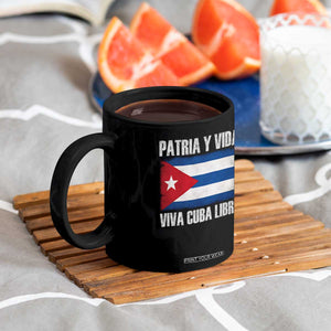 Patria y Vida Cuba Libre Coffee Mug Freedom Patriotic Cuban Flag TS11 Print Your Wear