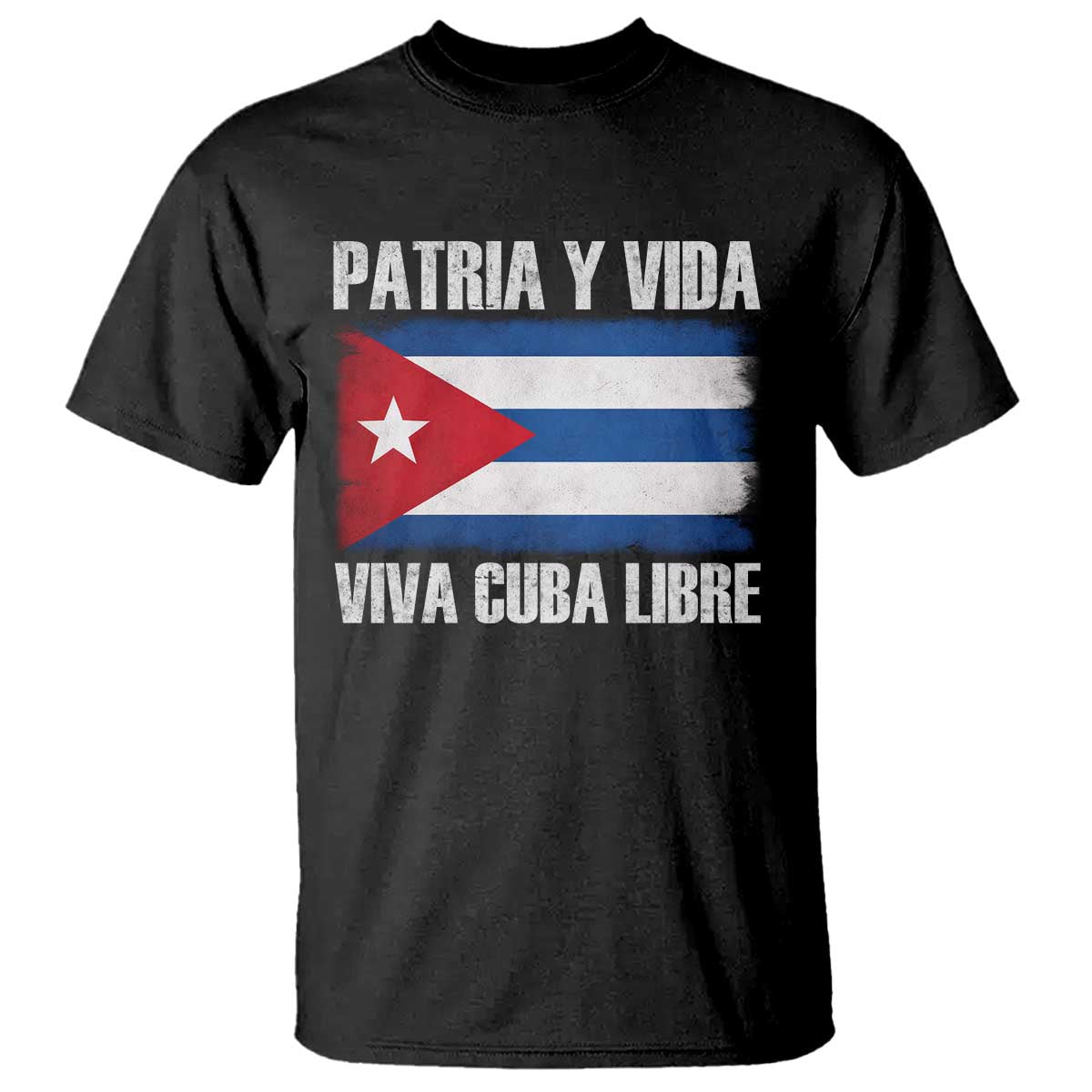 Patria y Vida Cuba Libre T Shirt Freedom Patriotic Cuban Flag TS11 Black Print Your Wear