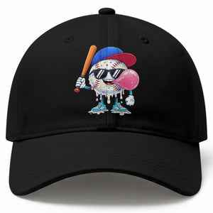Baseball Bubble Gum Sports Game Day Baseball Cap TS11 Print Your Wear