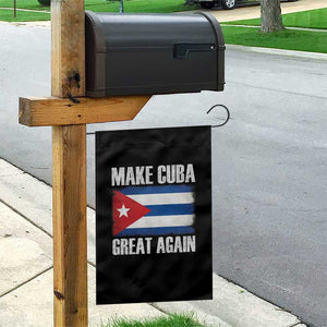 Make Cuba Great Again Garden Flag Vintage Cuban Map TS11 Print Your Wear