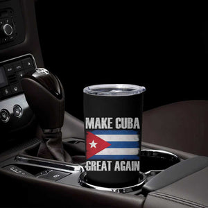 Make Cuba Great Again Tumbler Cup Vintage Cuban Map TS11 Print Your Wear