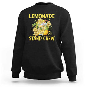 Lemon Stand Boss Sweatshirt Lemonade Stand Crew Young CEO Juice TS11 Black Print Your Wear