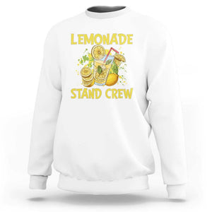 Lemon Stand Boss Sweatshirt Lemonade Stand Crew Young CEO Juice TS11 White Print Your Wear