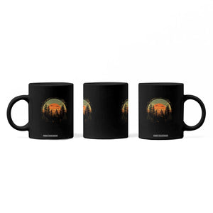 Retro Forest Trees Outdoors Nature Lover Coffee Mug TS11 Print Your Wear