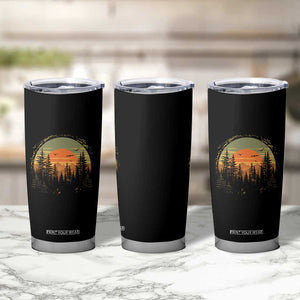 Retro Forest Trees Outdoors Nature Lover Tumbler Cup TS11 Print Your Wear