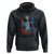 Funny Statue Of Liberty Baseball Hoodie 4th Of July Sport Bat American TS11 Black Print Your Wear