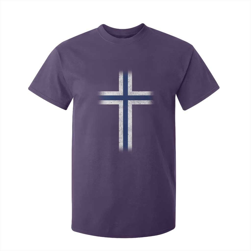 Norway Flag Distressed Nordic Symbol Norwegian Fans T Shirt For Kid TS11 Purple Print Your Wear