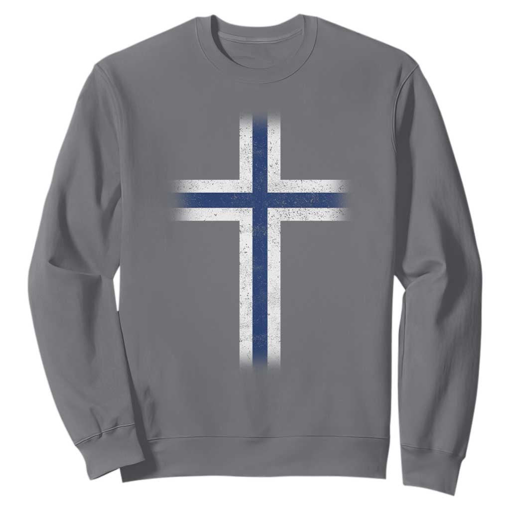 Norway Flag Distressed Nordic Symbol Norwegian Fans Sweatshirt TS11 Charcoal Print Your Wear
