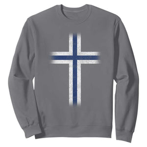Norway Flag Distressed Nordic Symbol Norwegian Fans Sweatshirt TS11 Charcoal Print Your Wear