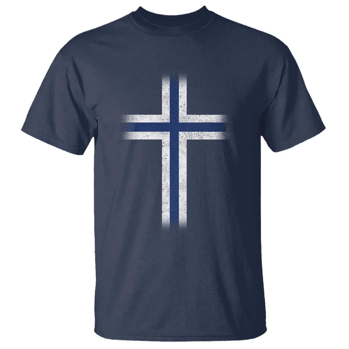 Norway Flag Distressed Nordic Symbol Norwegian Fans T Shirt TS11 Navy Print Your Wear