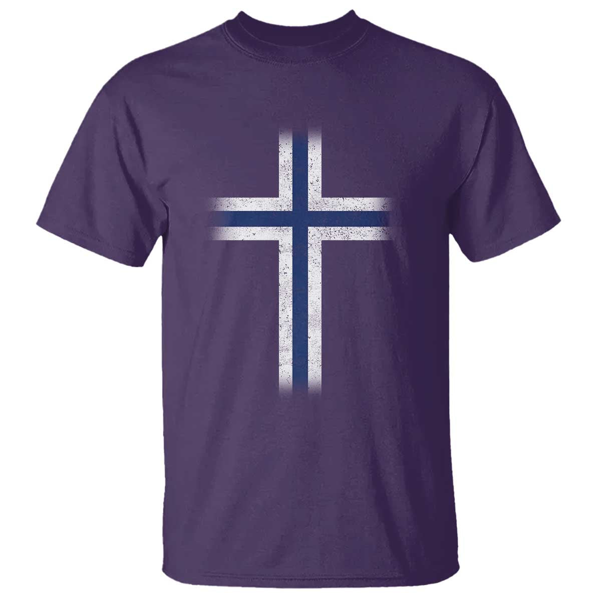 Norway Flag Distressed Nordic Symbol Norwegian Fans T Shirt TS11 Purple Print Your Wear